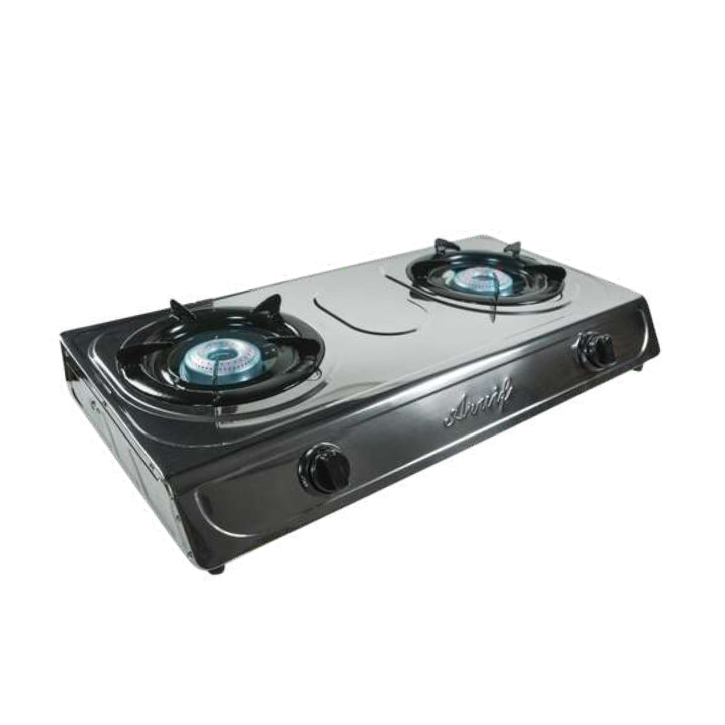 2 Plate Stainless Steel Gas Stove – 30088